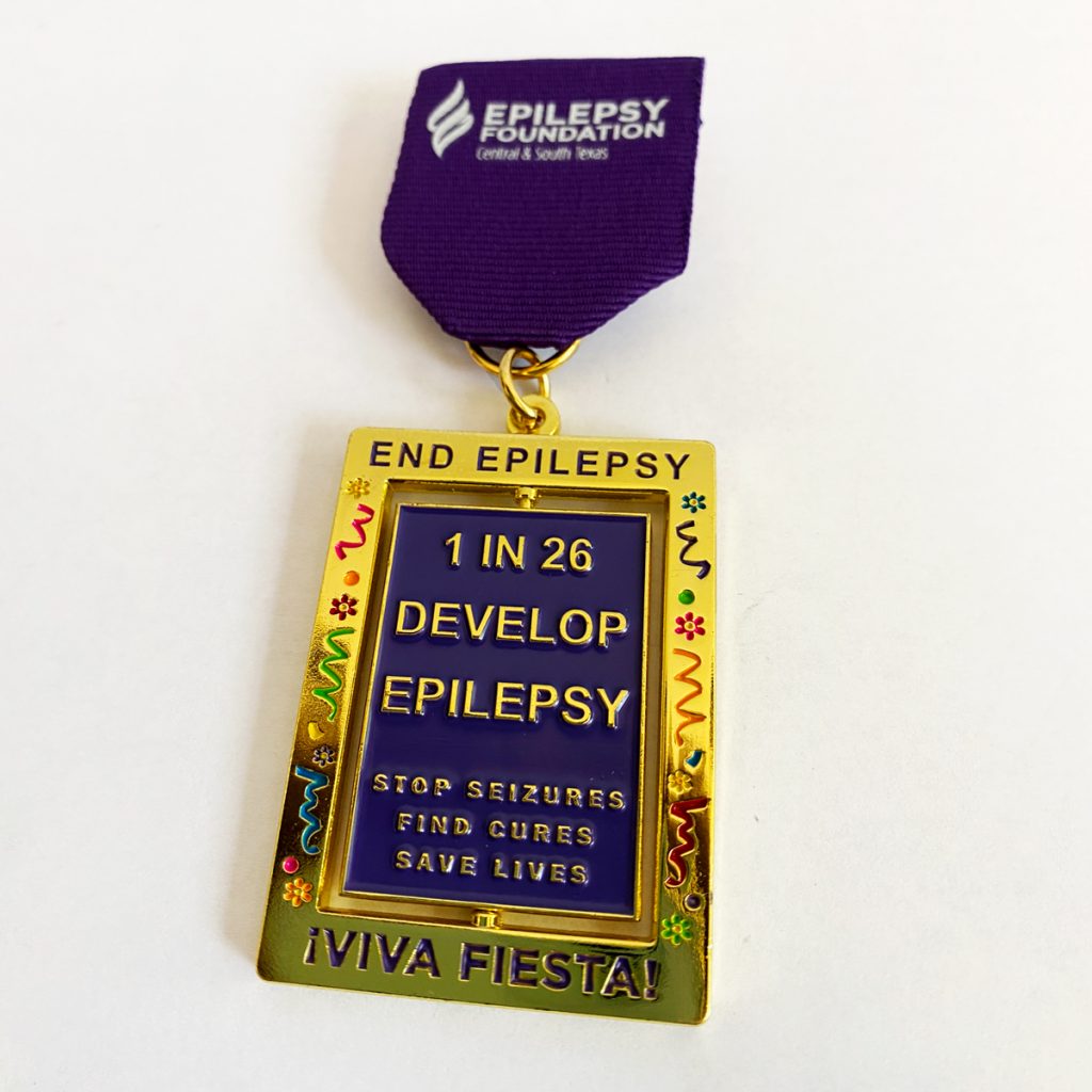 Fiesta Medal Epilepsy Foundation Central & South Texas