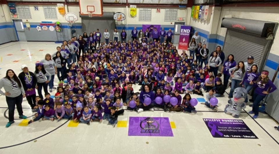 Purple Day at Ethan's School