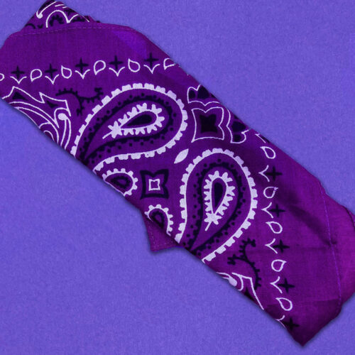 Purple Bandana